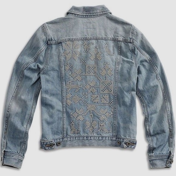 Embroidered Denim Jacket 